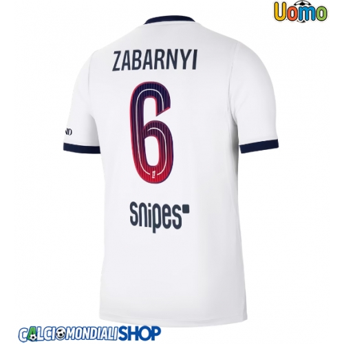Maglie da calcio Paris Saint-Germain Ilya Zabarnyi #6 Seconda Maglia 2026-27 Manica Corta